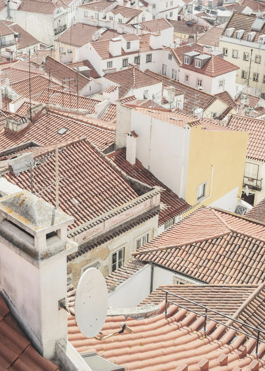 Terracotta Rooftops | Poster