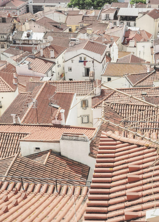 Terracotta Rooftops | Poster