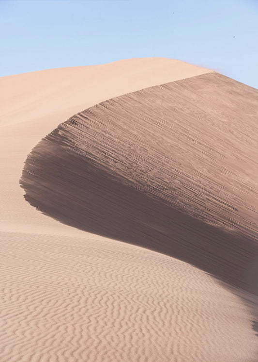 Desert&#039;s Graceful Curve | Poster