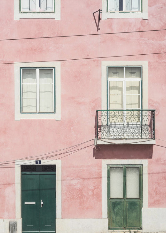 Pink Façade Harmony | Poster