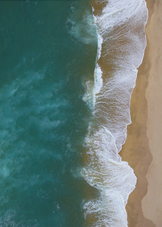Ocean Waves Or Stormy Skies | Poster