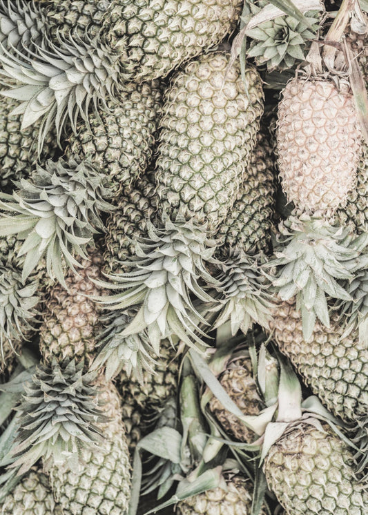 Display Of Pineapples | Poster