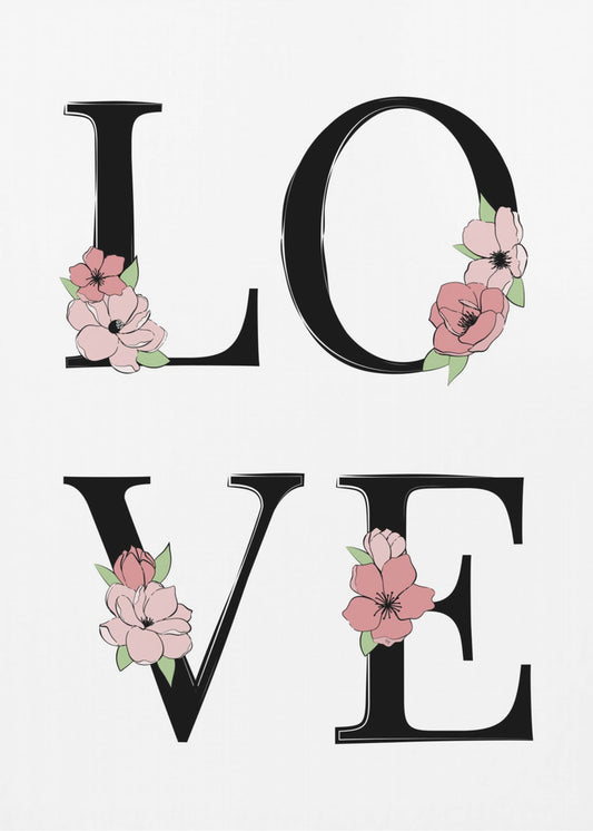 Floral Love Bloom | Poster