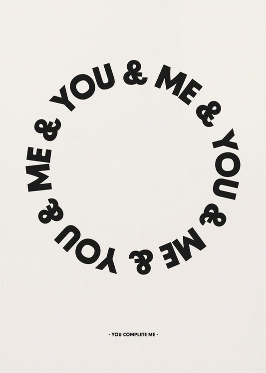 You Complete Me | Canvas