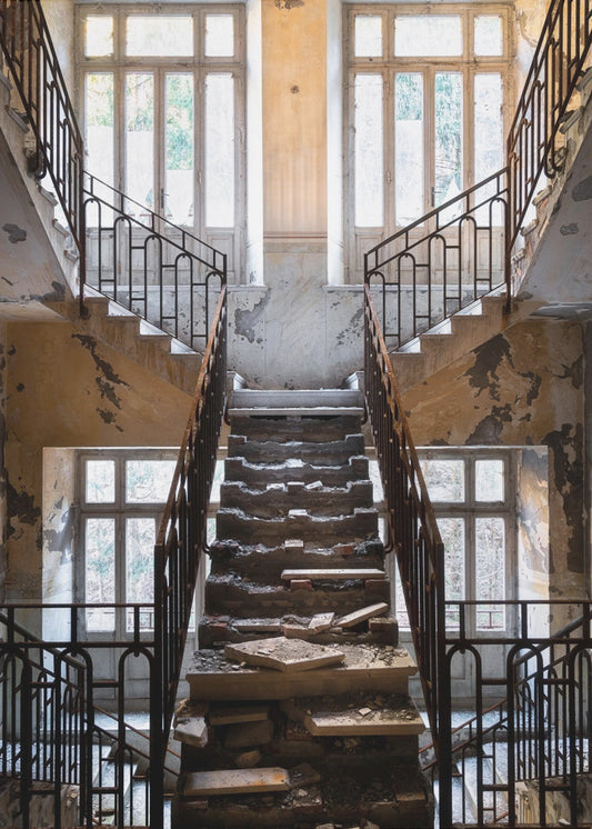 Broken Staircase | Canvas