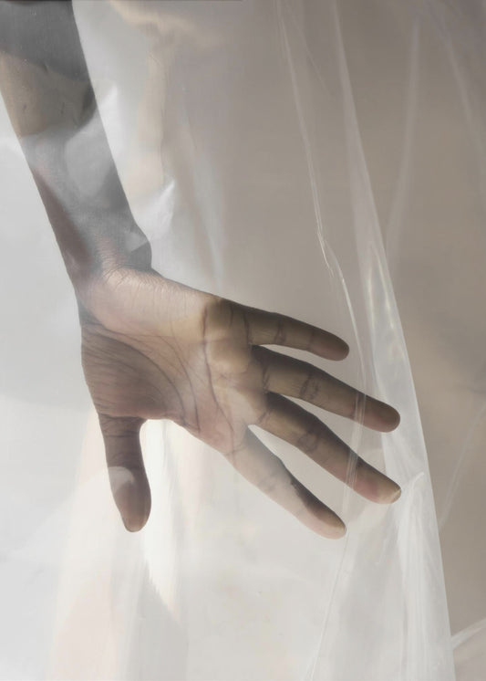 Hand Through Sheer | Canvas
