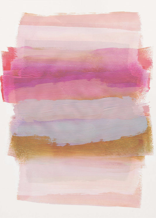 Abstract Brush Strokes 45 A1 | Poster