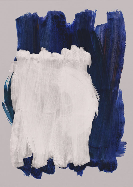 Abstract Brush Strokes 14 | Poster