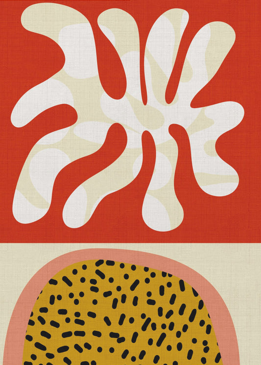 Mid Century Cut Outs | Poster
