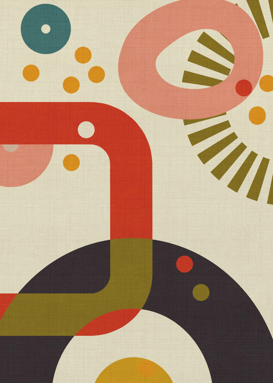 Mid Century Cirque 3 | Poster