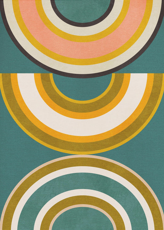 Rainbow Suns 5 Kopie | Poster