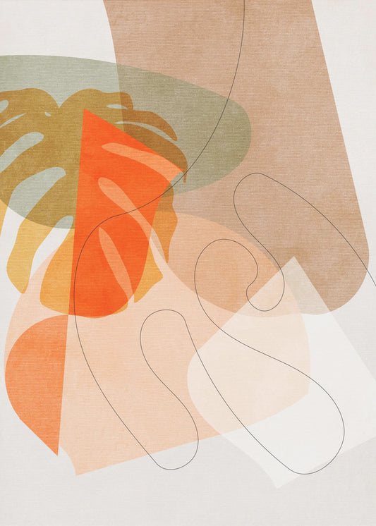 Nature Friendly Terracotta 6 Aquarell Kopie | Poster