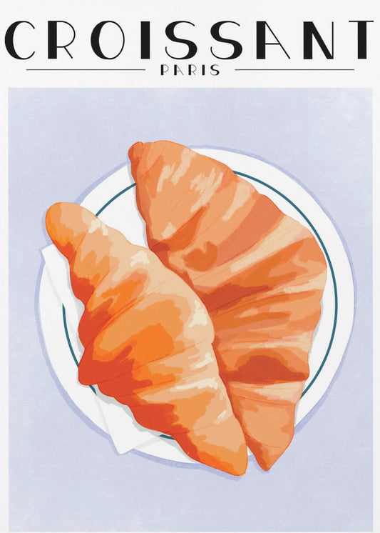 Croissant - Paris | Canvas
