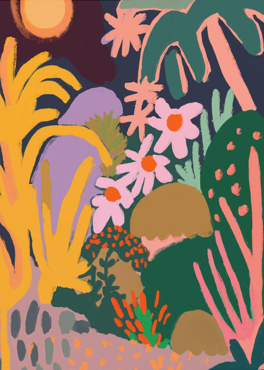 Vibrant Jungle Dream | Poster