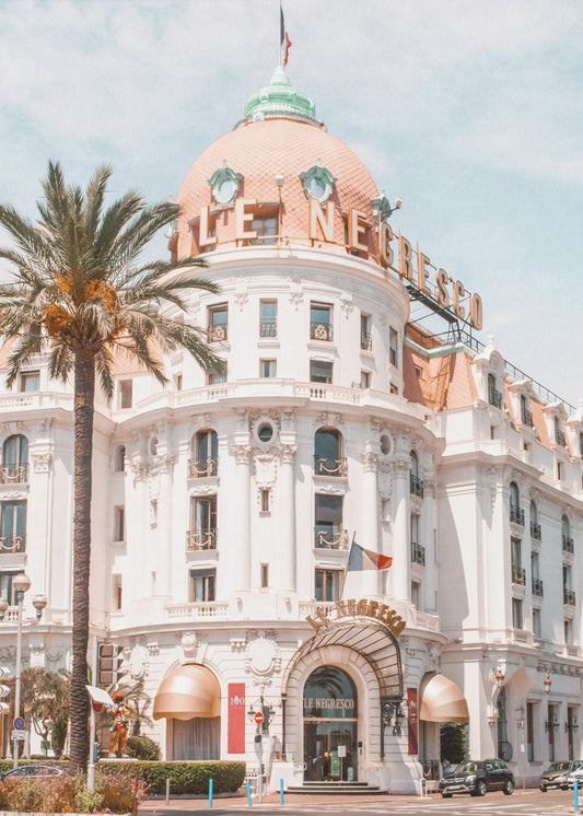 French Riviera Building | Poster