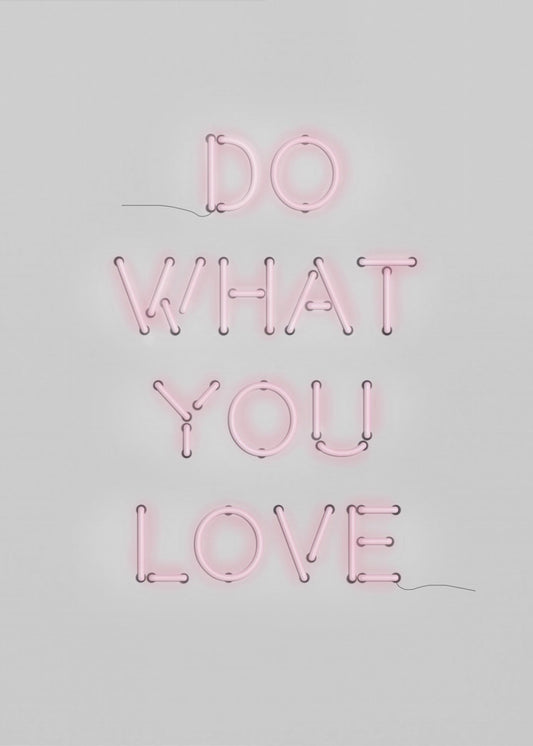 Neon Passion Message | Canvas
