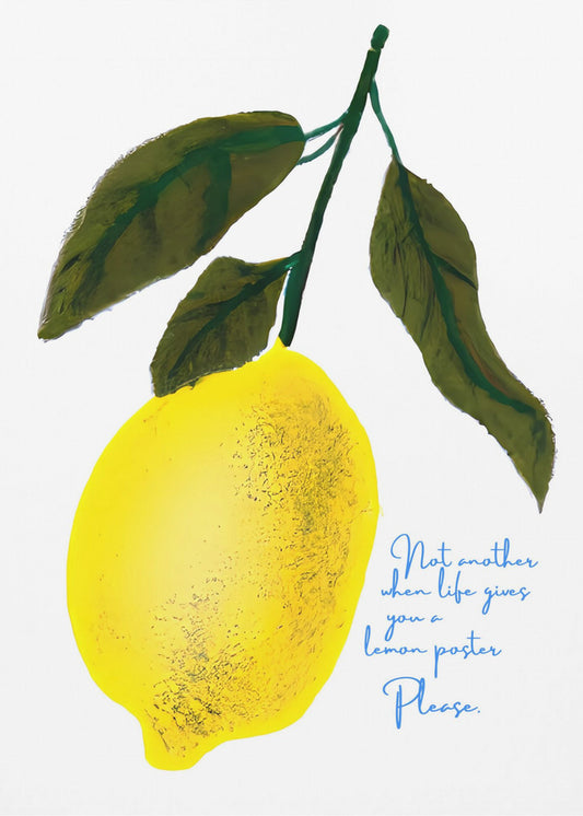 Not Antoher Lemon | Canvas