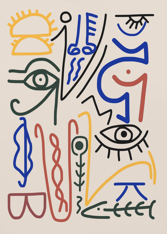 Mystical Symbols | Canvas