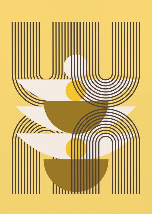 Minimalistic Lines and Geometric Shapes | Poster