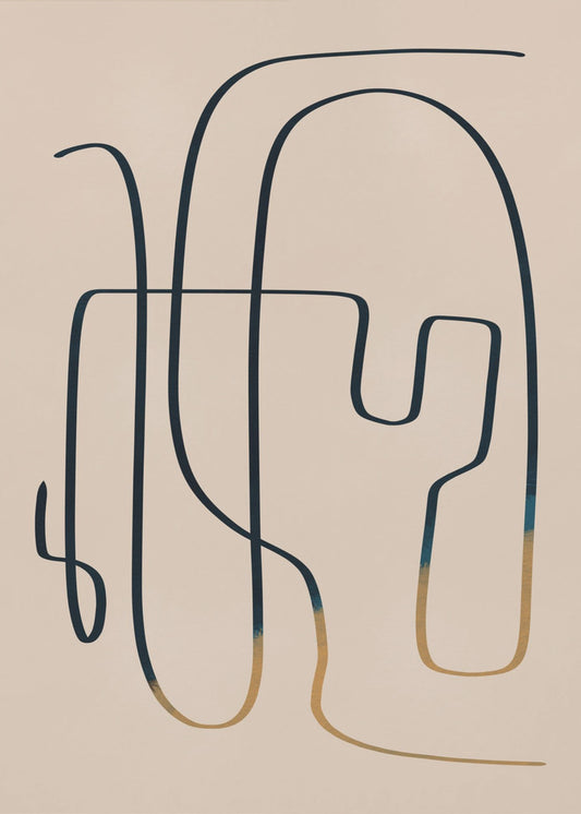 Line Art Abstract | Canvas