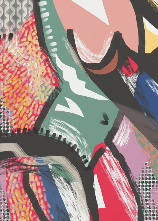 Vibrant Colorful Abstract | Canvas