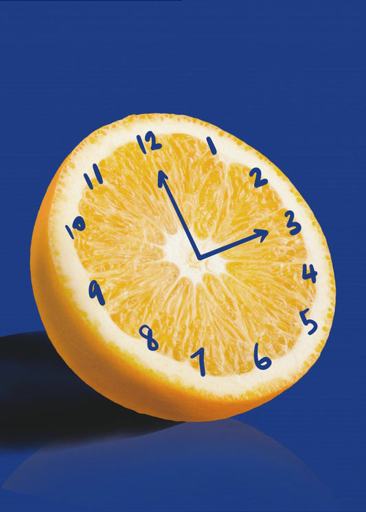 Citrus Timepiece | Poster