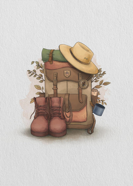 Backpack Travel | Poster