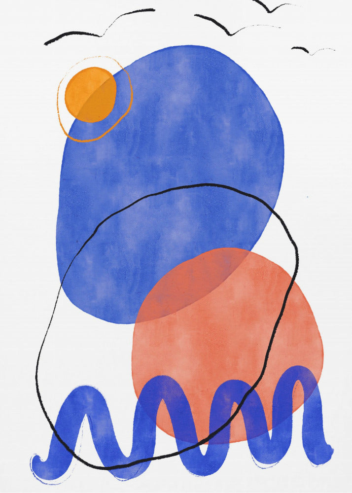 Abstract Solitude | Poster