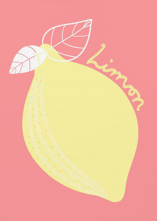 Yellow Citrus Charm | Canvas