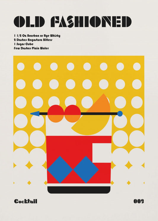 Old Fashioned Bauhaus Cocktail | Canvas