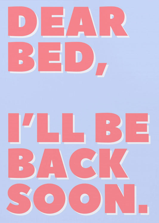 Letter to My Bed | Poster