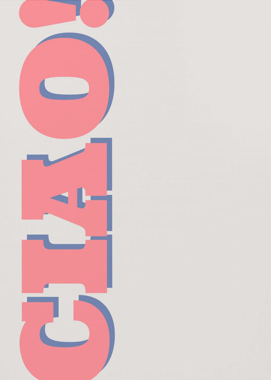 Ciao Colors Burst | Poster