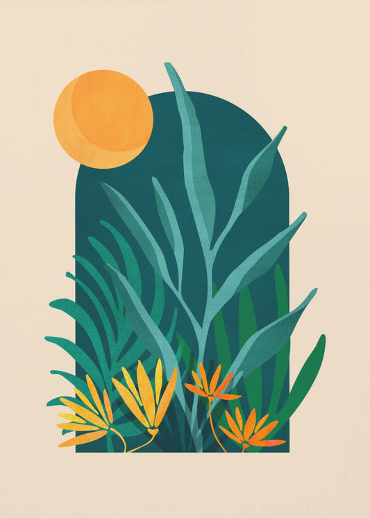 Lunas Mystic Garden | Poster