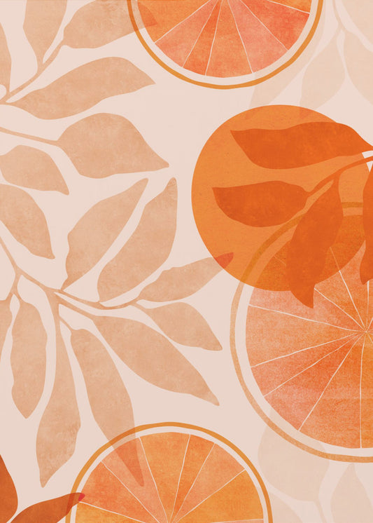 Citrus Collage 4x5 | Poster