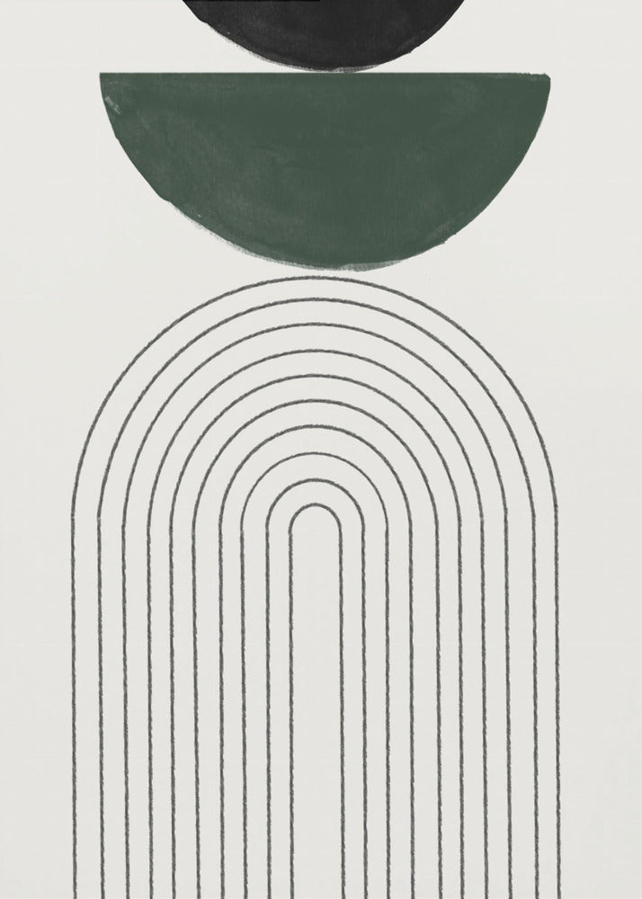 Arched Geometry | Canvas