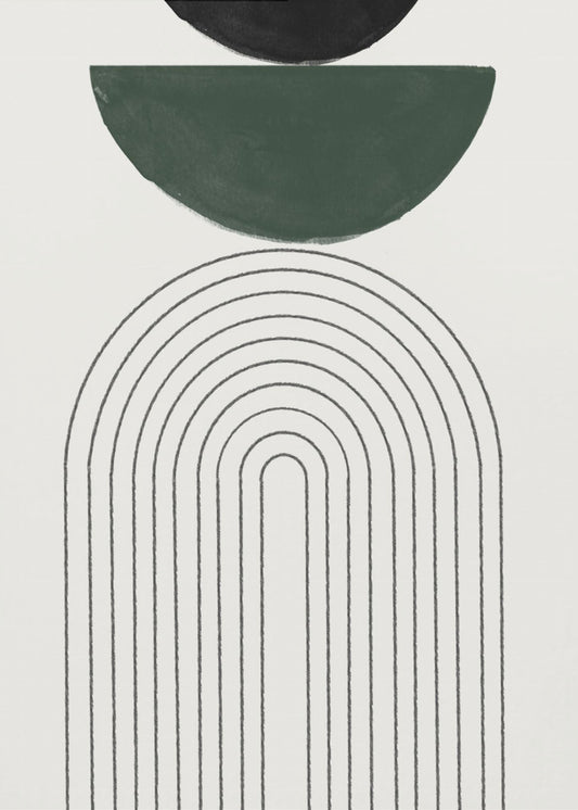 Arched Geometry | Canvas