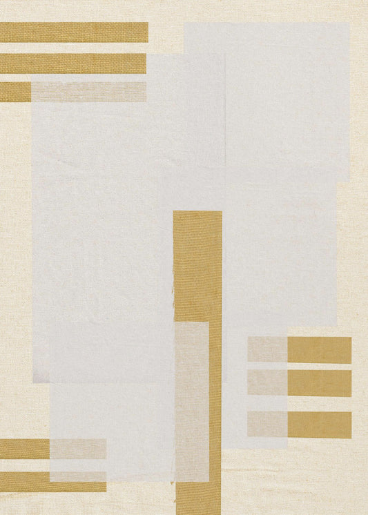 Golden Geometric Flow | Canvas