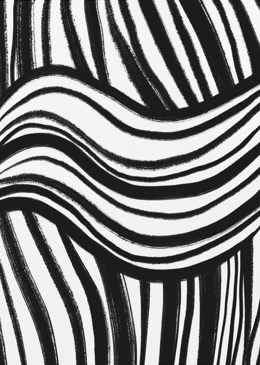 Wave of Stripes | Canvas