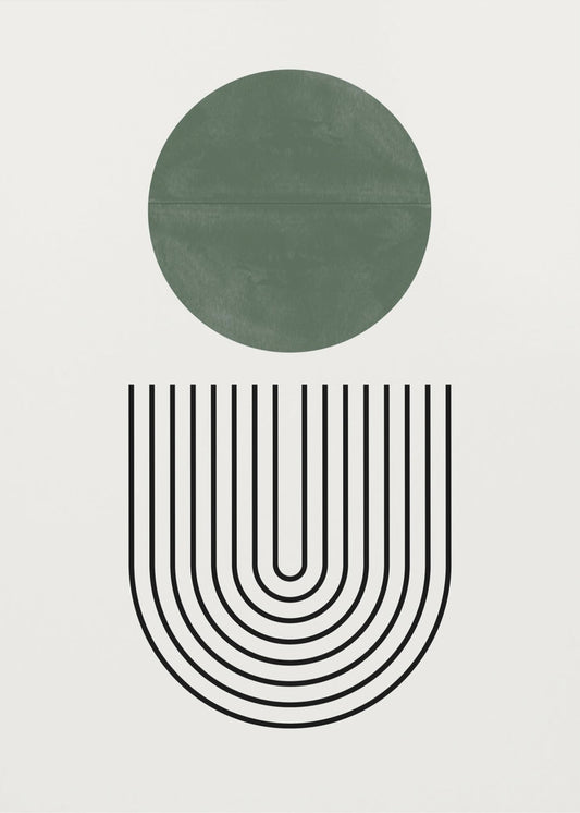 Circles and Lines | Canvas