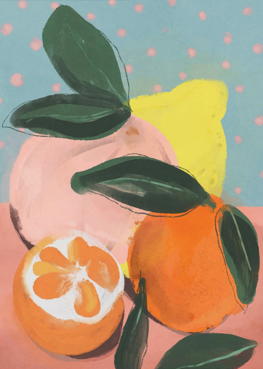 Citrus Symphony | Canvas