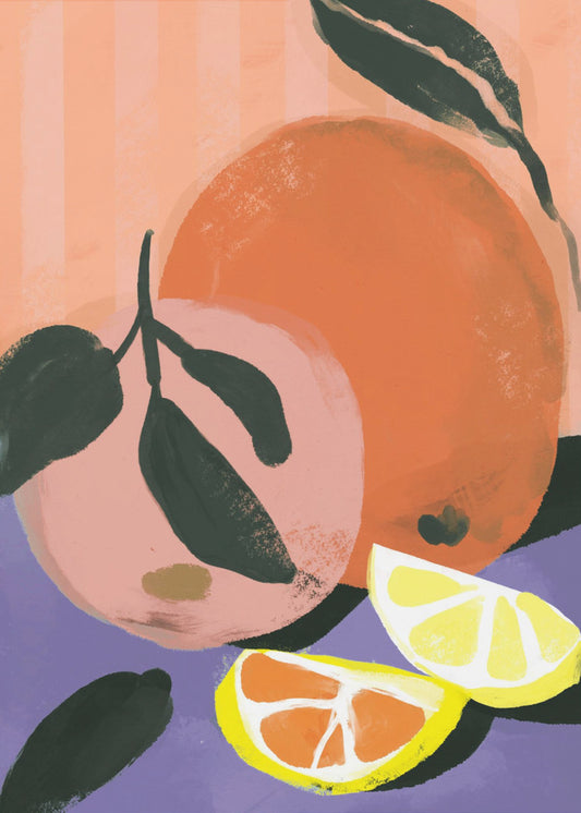 Citrus Harmony | Canvas