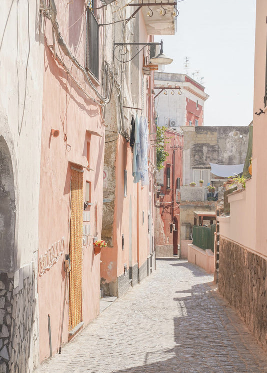 Procida Alleys | Poster