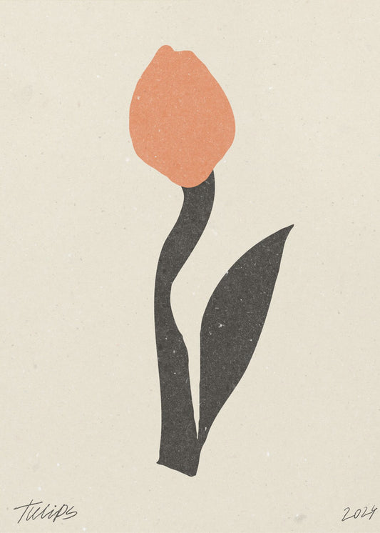 Modern Flower 01 | Poster