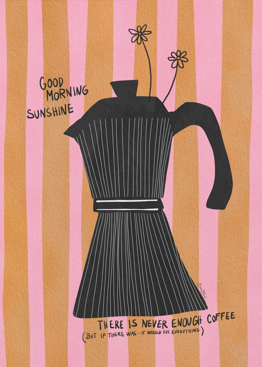 Mocca Coffee Sunshine | Canvas