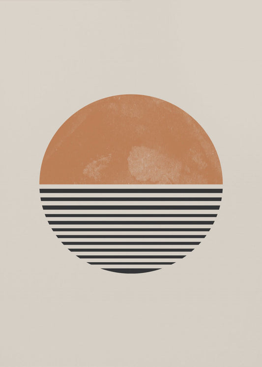 Striped Horizon | Canvas