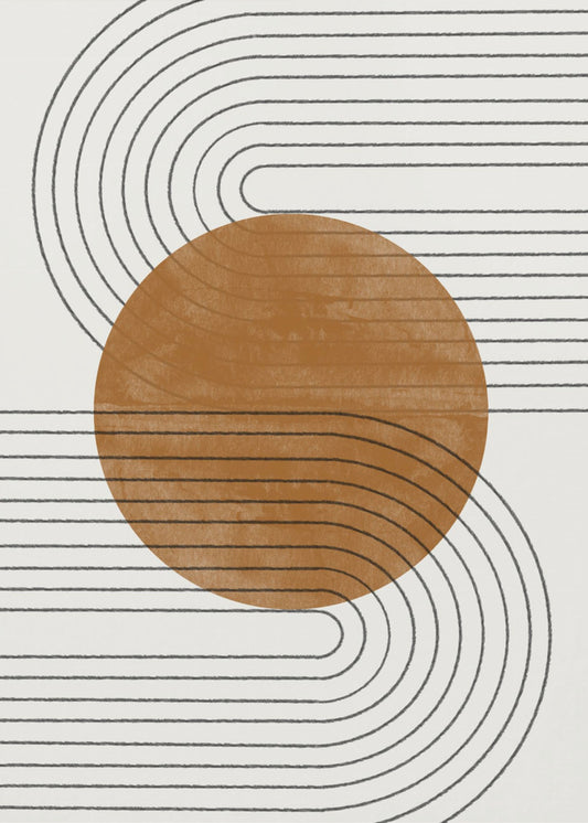 Curved Echoes | Canvas