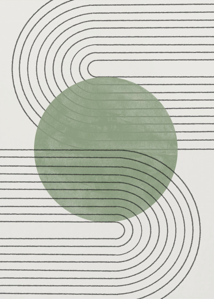 Curved Harmony | Canvas