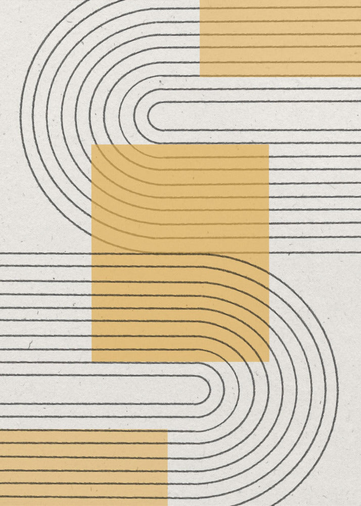 Curved Harmony | Canvas