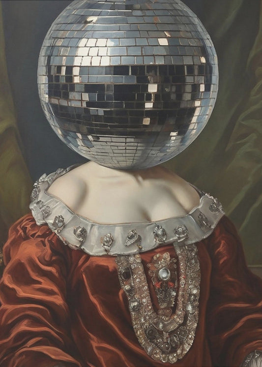 Antique Disco Ball | Canvas