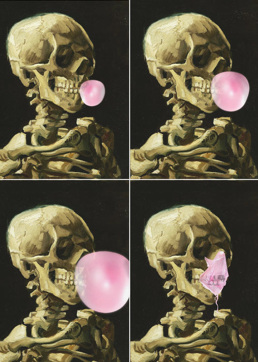 Skull Gum Explosion | Poster